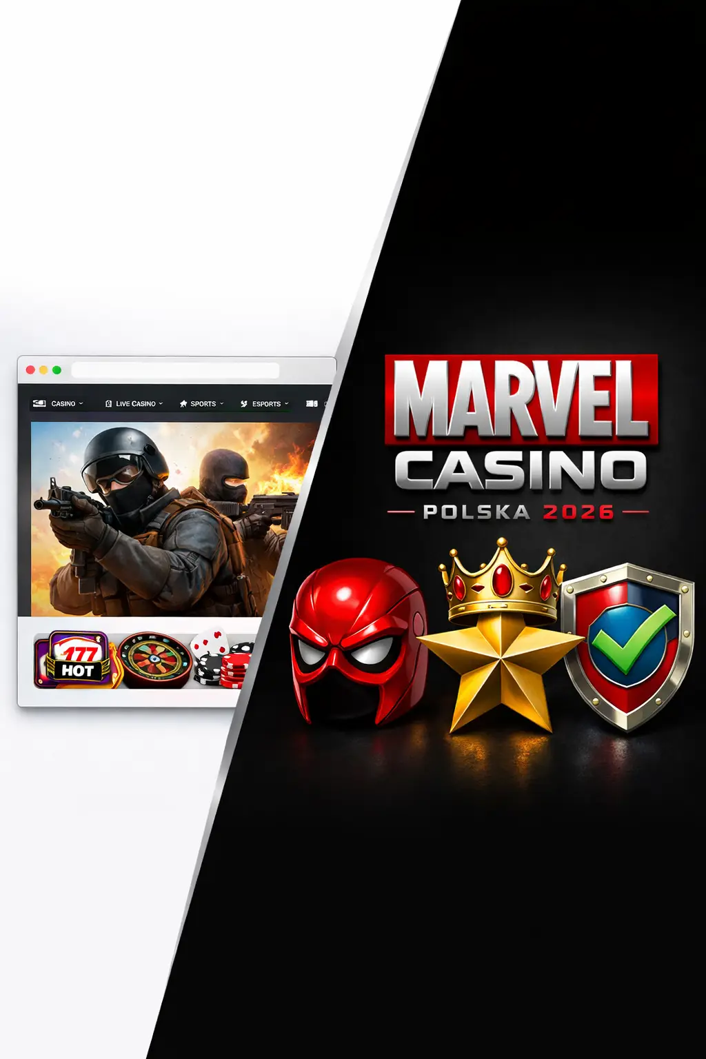 Marvel Casino 2026 — Test Wyplat, BLIK, Bonusy dla Polskich Graczy